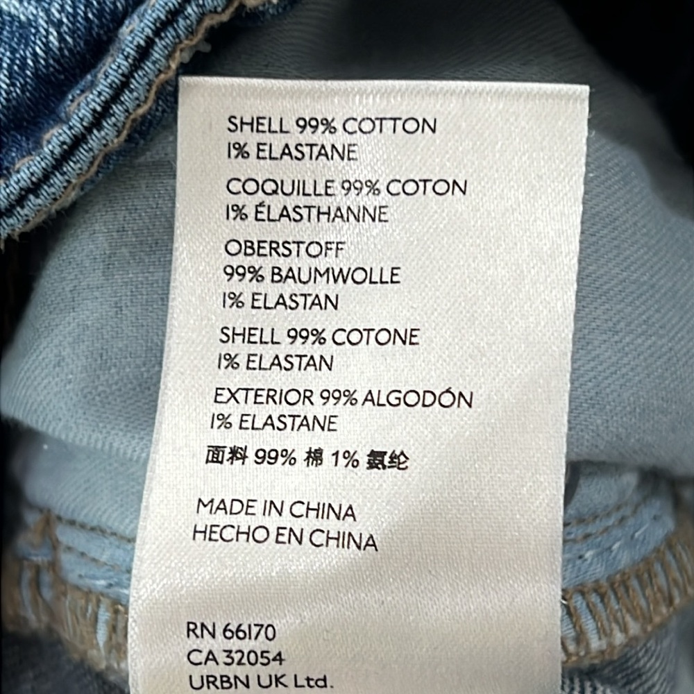 Anthropologie Pilcro Vintage Straight Jeans Size 26 - Picture 7 of 8